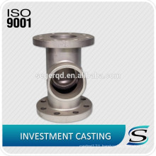 SS316 stainless steel investment casting valve fitting